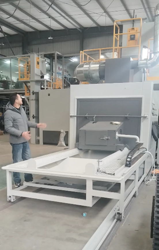 丰都喷砂机在汽车制造中的表面处理应用